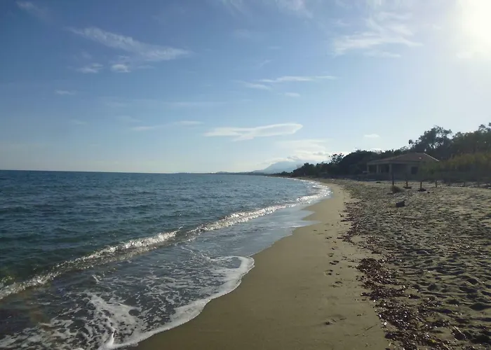 Mit Grosser Sommerkueche Und Pool, 8 Minuten Zum Sandstrand Cap Sud וילה L'Arena